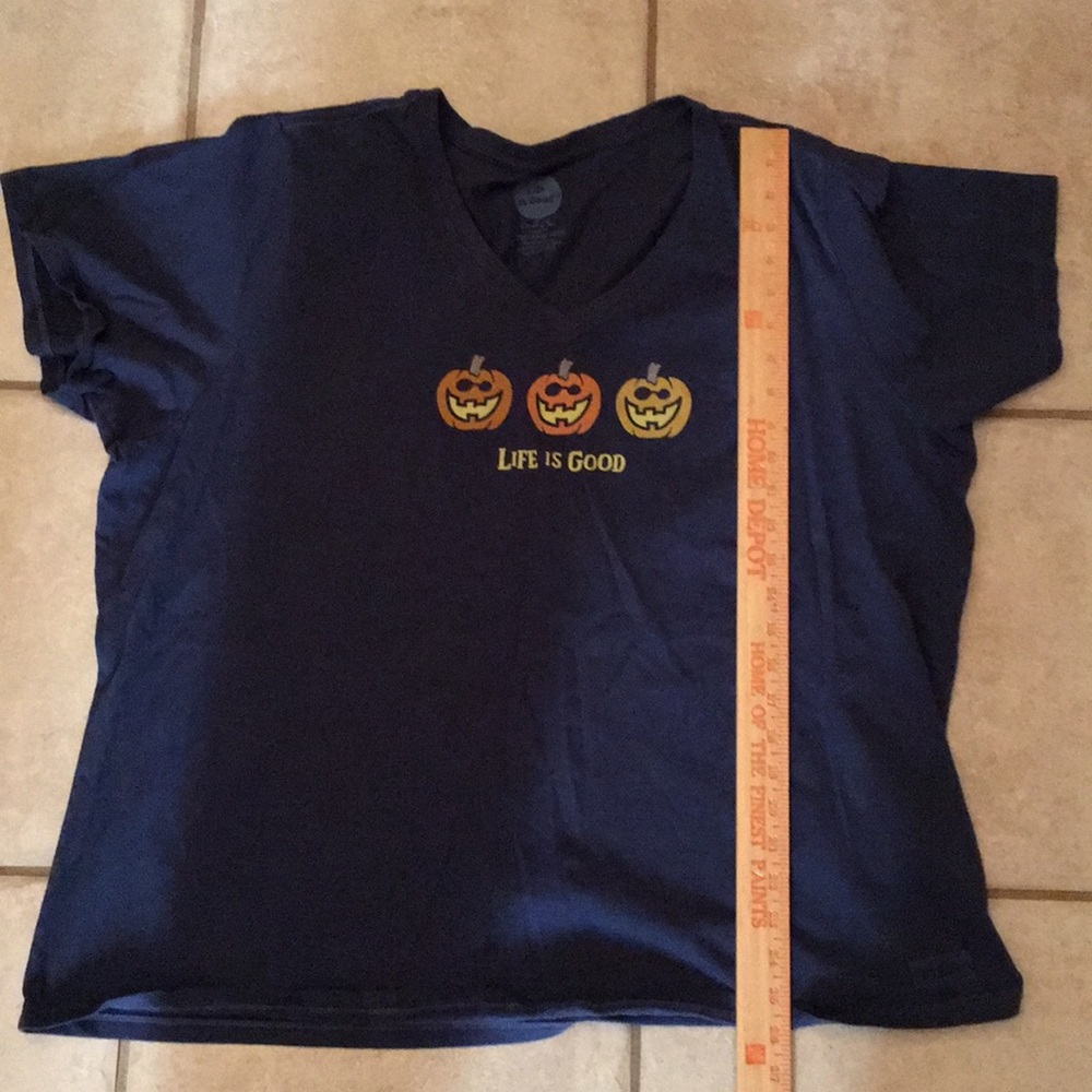 Life is Good Halloween T-shirt.